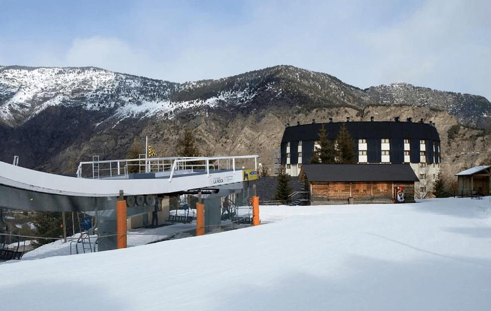 Hotel Or Blanc Espot Exterior foto