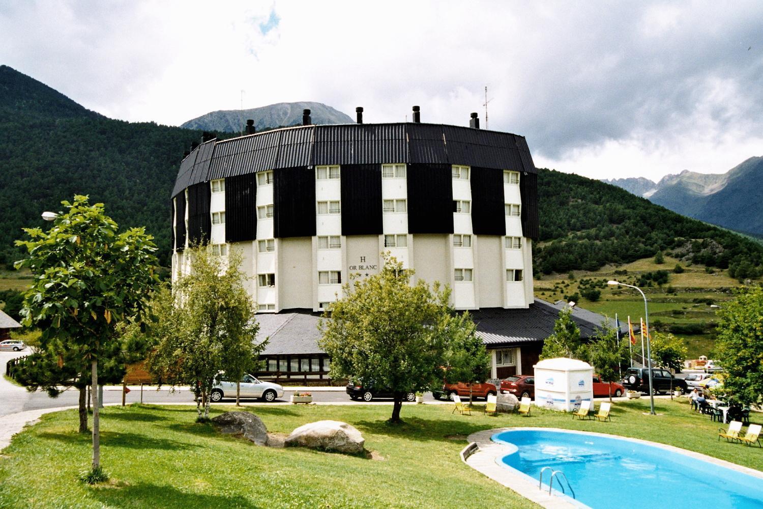 Hotel Or Blanc Espot Exterior foto